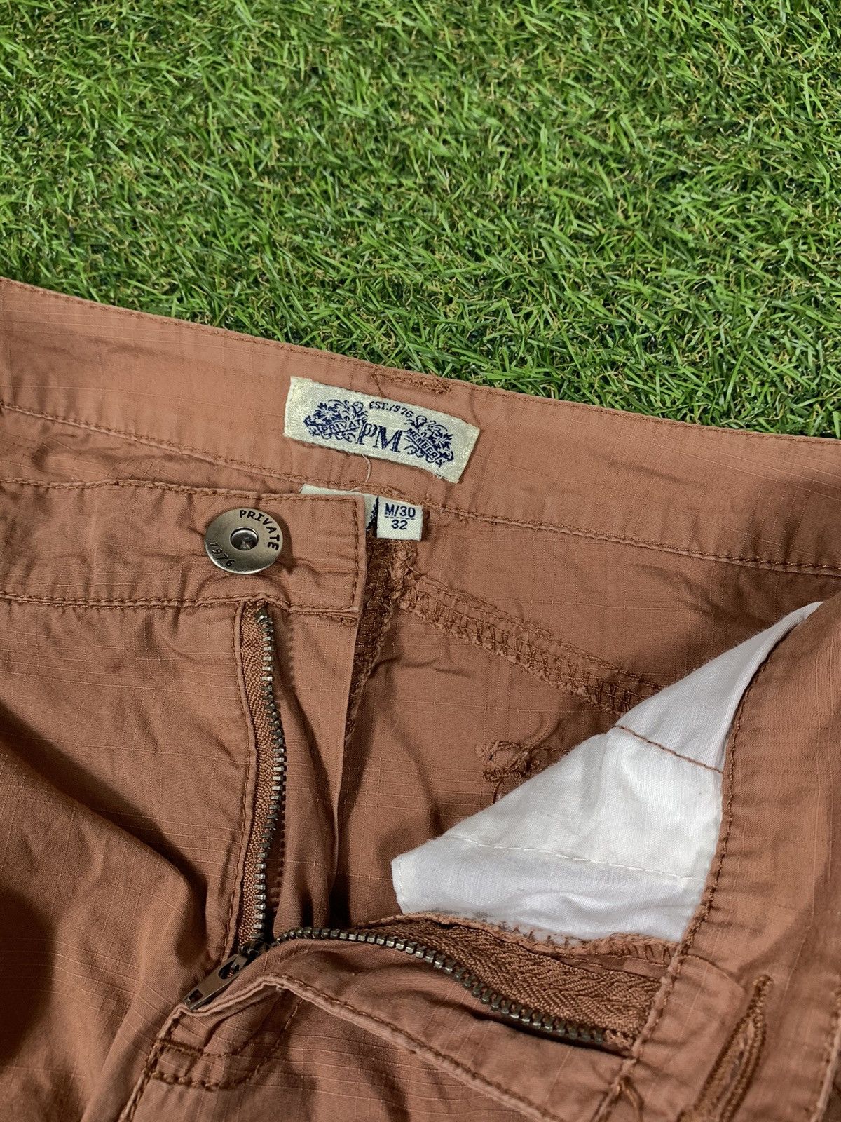 Japanese Brand × Vintage Vintage 90s Japanese cargo jeans faded LGB style size M Size 30" / US 8 / IT 44 - 3 Thumbnail