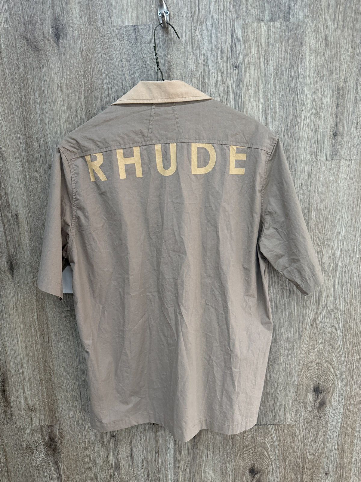 Rhude Rhude Brown Button Up Short Sleeve Size US M / EU 48-50 / 2 - 5 Thumbnail