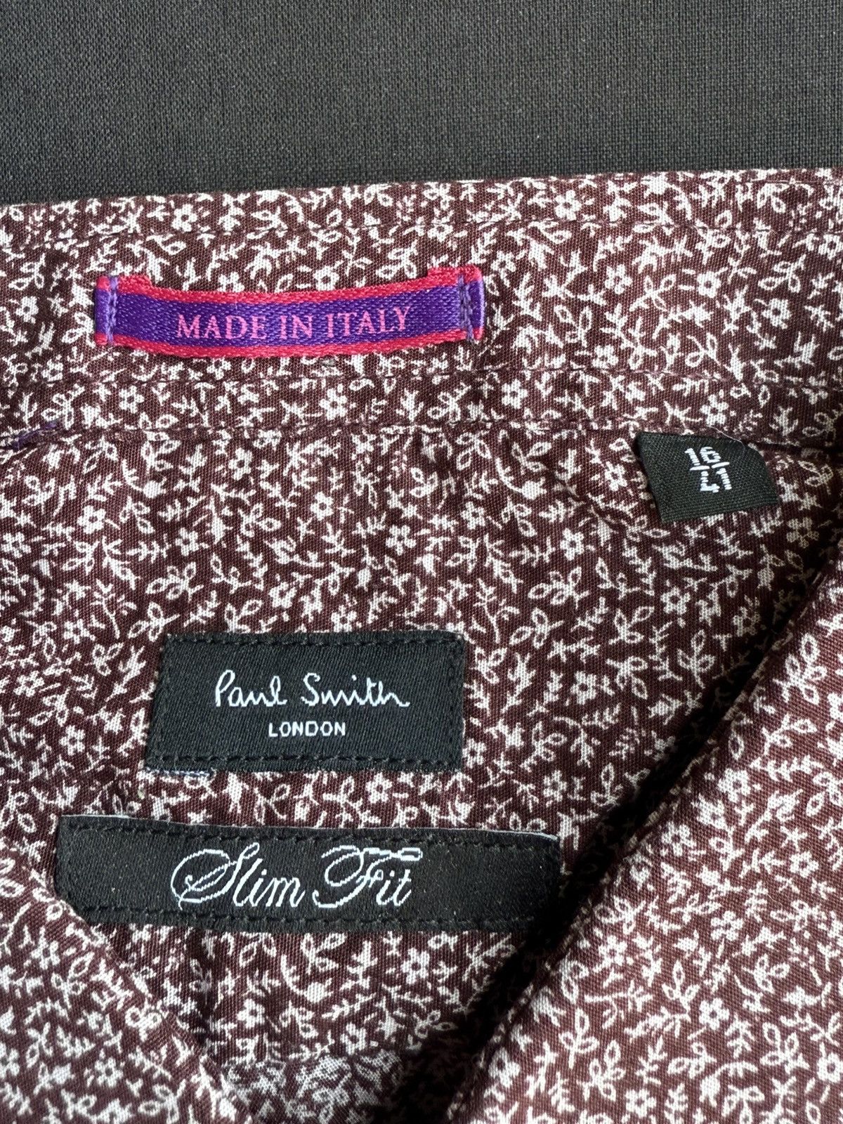 Paul Smith Paul Smith shirt 41/16 Size US L / EU 52-54 / 3 - 3 Thumbnail