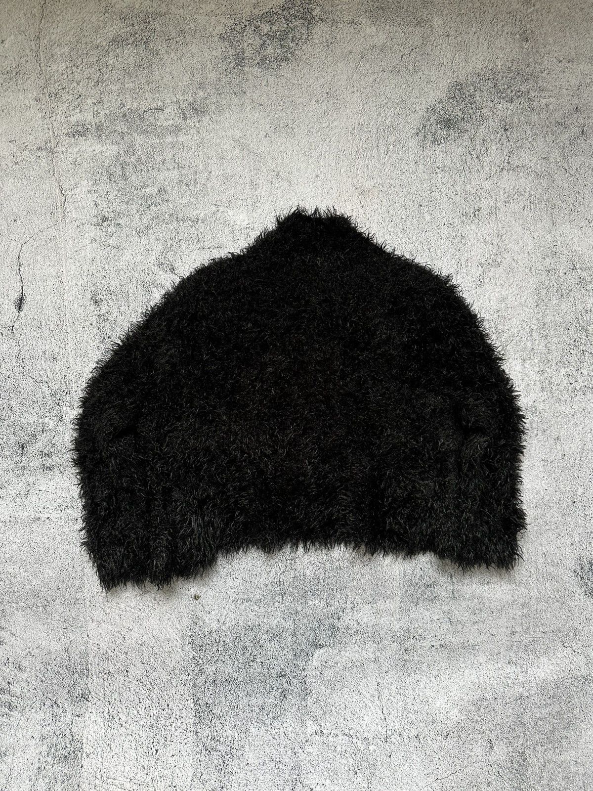 Japanese Brand Faux Fur Women's Jacket Style Black Small Fit Size XXS / US 00 / IT 34 - 6 Thumbnail