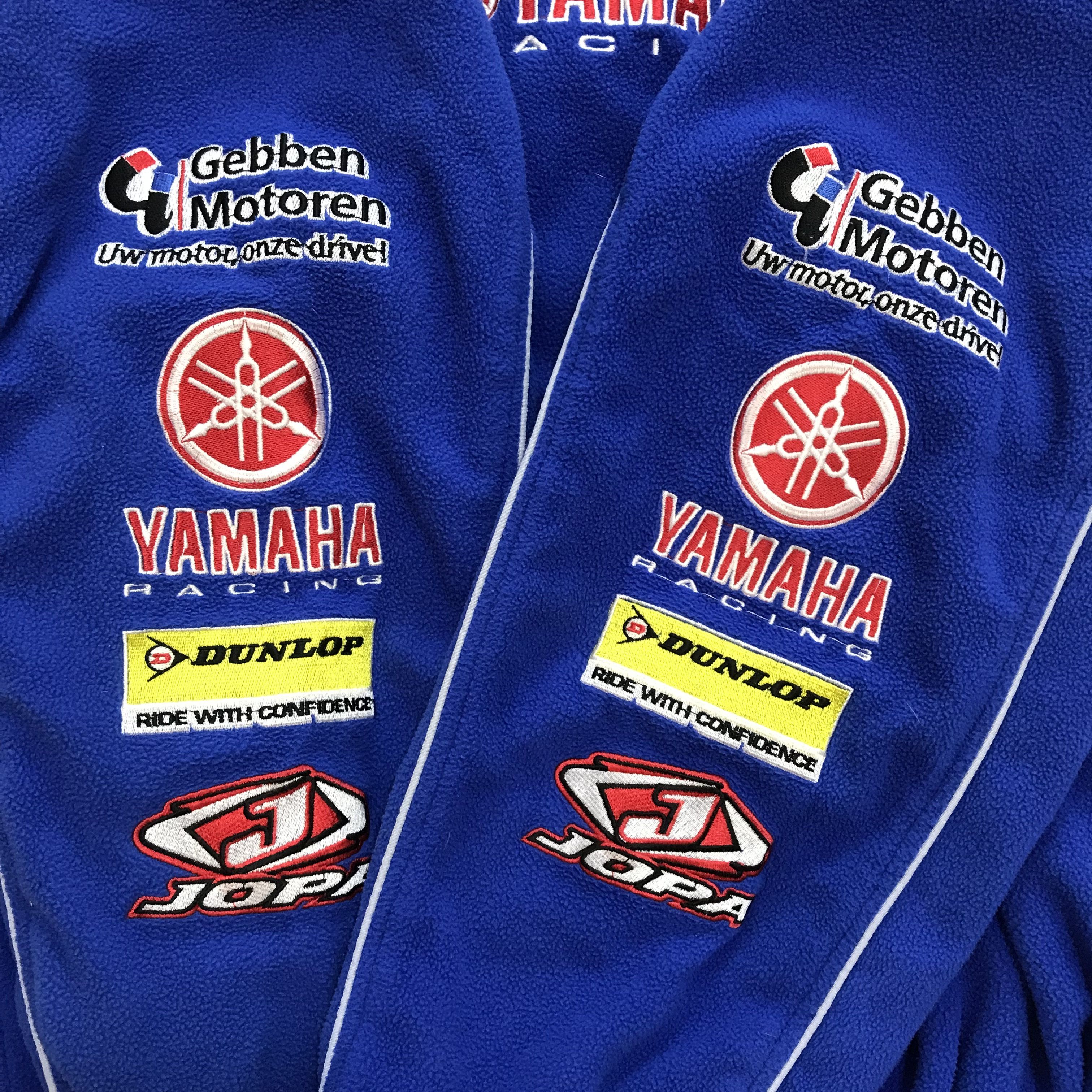 Yamaha YAMAHA Vintage Bomber Fleece Jacket Racing Motorcycle 90s Size US XL / EU 56 / 4 - 7 Thumbnail