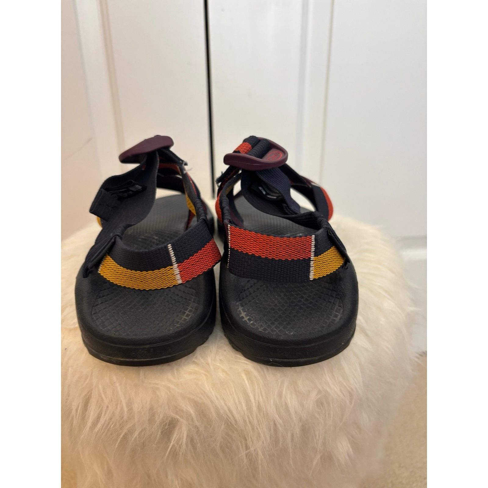 Chaco Chaco Mega Z/Cloud sandal straps Blocboum Red pattern size 6 Size US 6 / IT 36 - 5 Thumbnail