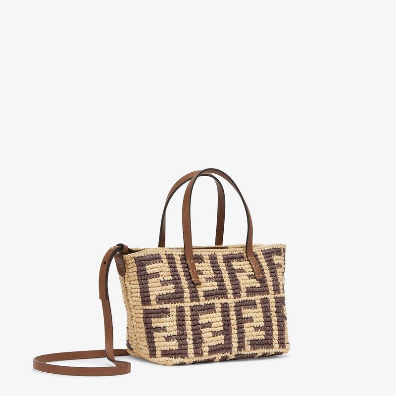 Fendi o1s1wg110526 Size: OS / OS / Roll Mini Bag in Beige/Brown Size ONE SIZE - 2 Thumbnail