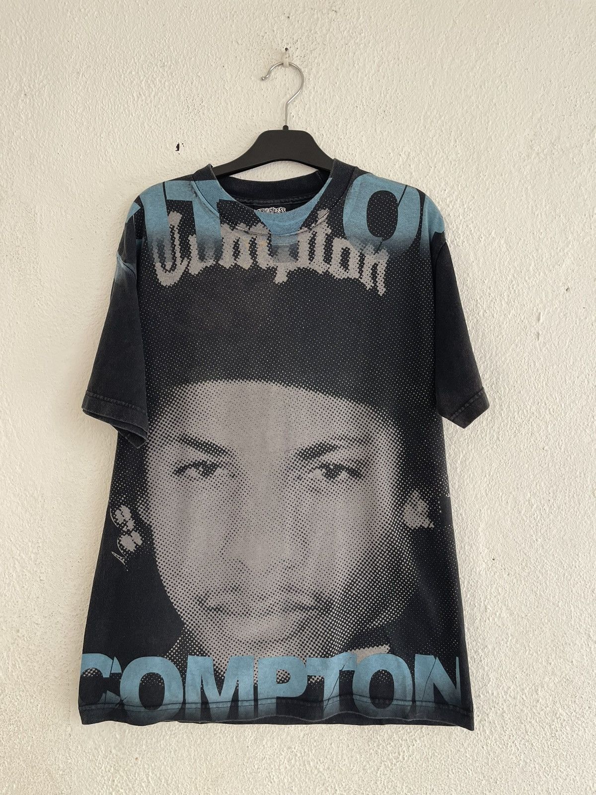 Rap Tees Vintage 2006 Eazy E Compton All Over Print Ruthless Records Size US M / EU 48-50 / 2 - 1 Thumbnail