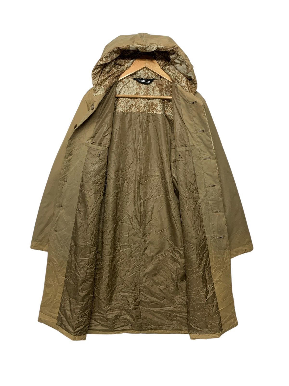 Issey Miyake 80's Windcoat Issey Miyake Button Ups Hoodie Long Jacket Size US M / EU 48-50 / 2 - 3 Thumbnail
