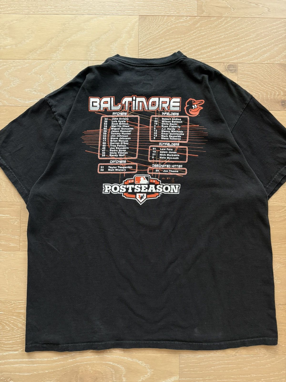 Majestic Baltimore Orioles World Series Postseason 2012 Shirt Size US XXL / EU 58 / 5 - 2 Thumbnail