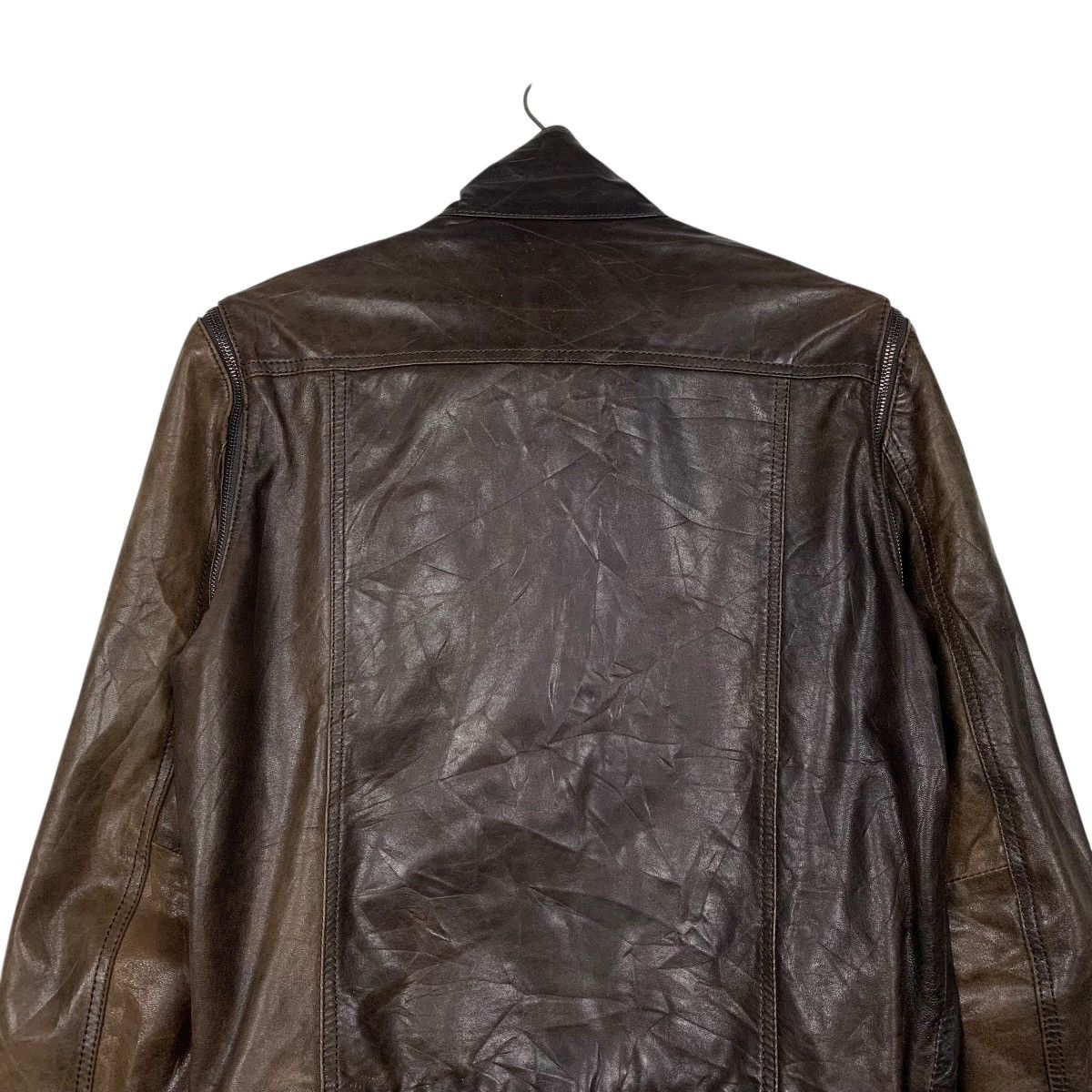 Tete Homme Tete Homme Biker Leather Jacket Size US S / EU 44-46 / 1 - 8 Thumbnail