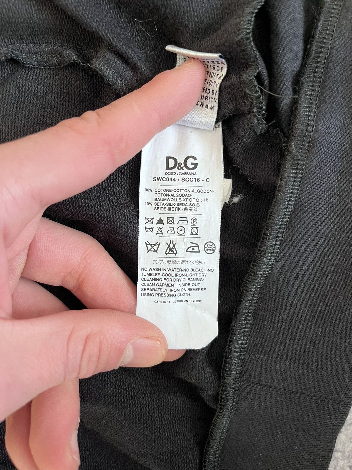 Dolce & Gabbana Dolce Gabbana Women Zip Hoodie CowlNeck Cotton Silk Size 42 Size M / US 6-8 / IT 42-44 - 6 Thumbnail