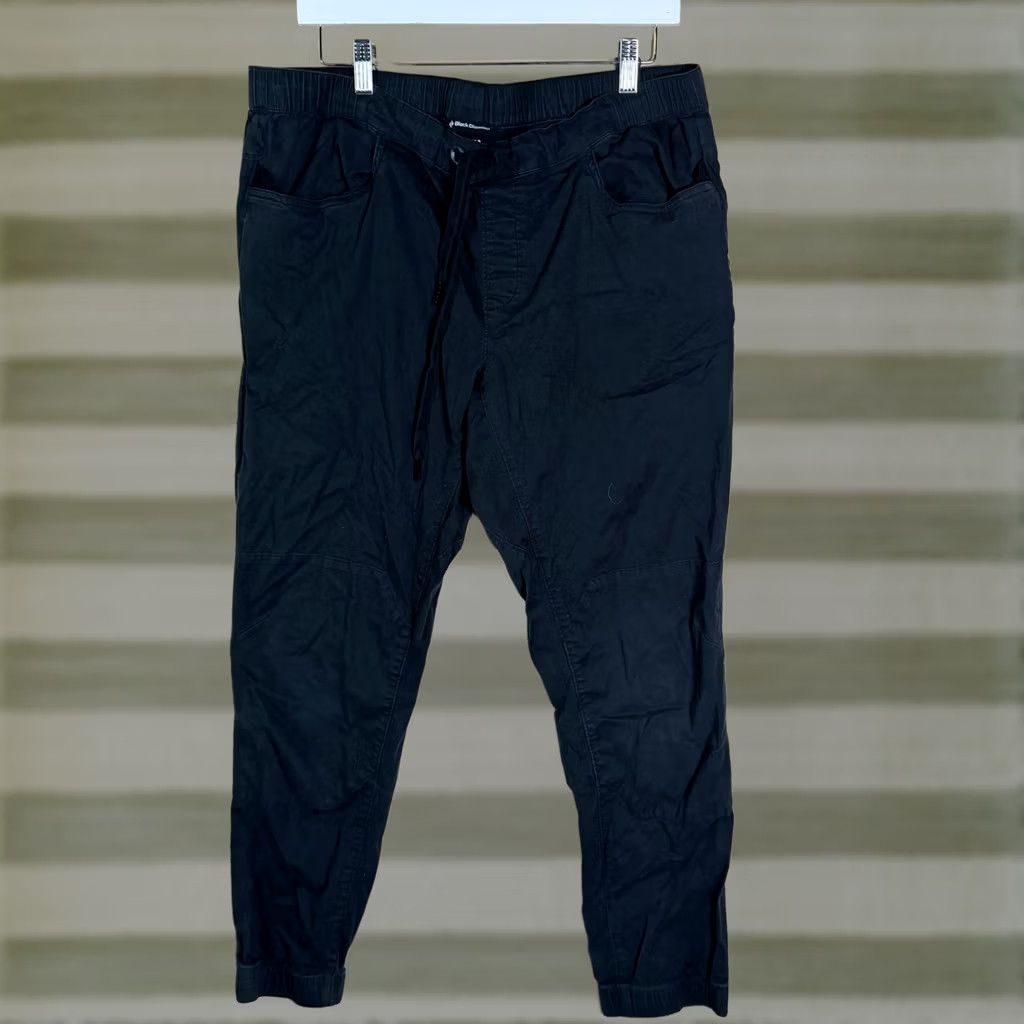 Black Diamond Notion Jogger Pants Men's 1XL Stretch Cotton Black, Men's (Size 36)