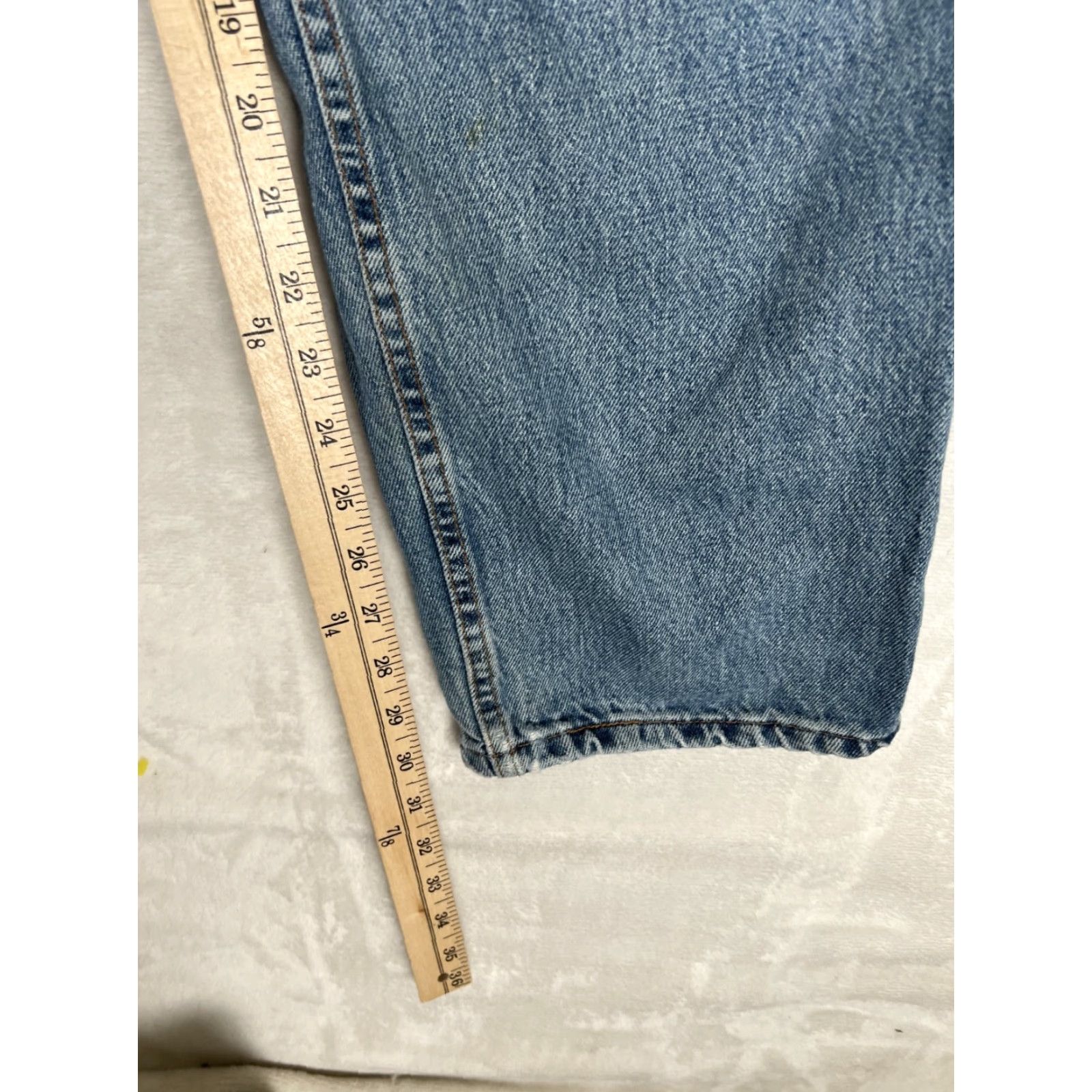 Levi's VINTAGE Levi's 550 Jeans Men 36x30 Blue Medium Wash Relaxed Tapered Denim 5-Pocket Mexico Made Mens Brands Levi's 500 Series 90s Size US 36 / EU 52 - 6 Thumbnail