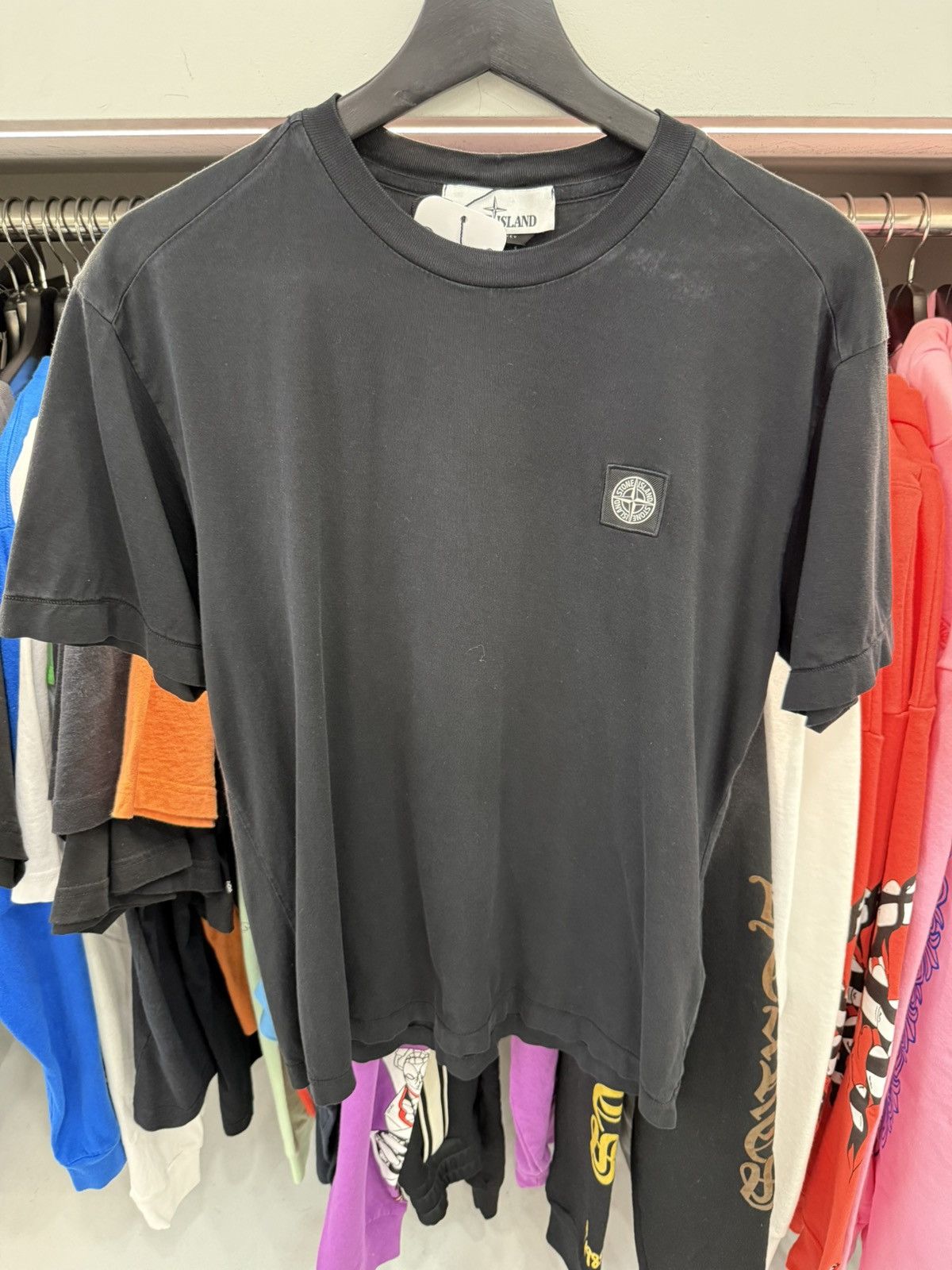 Stone Island Stone Island Black T-Shirt Size US M / EU 48-50 / 2 - 1 Thumbnail