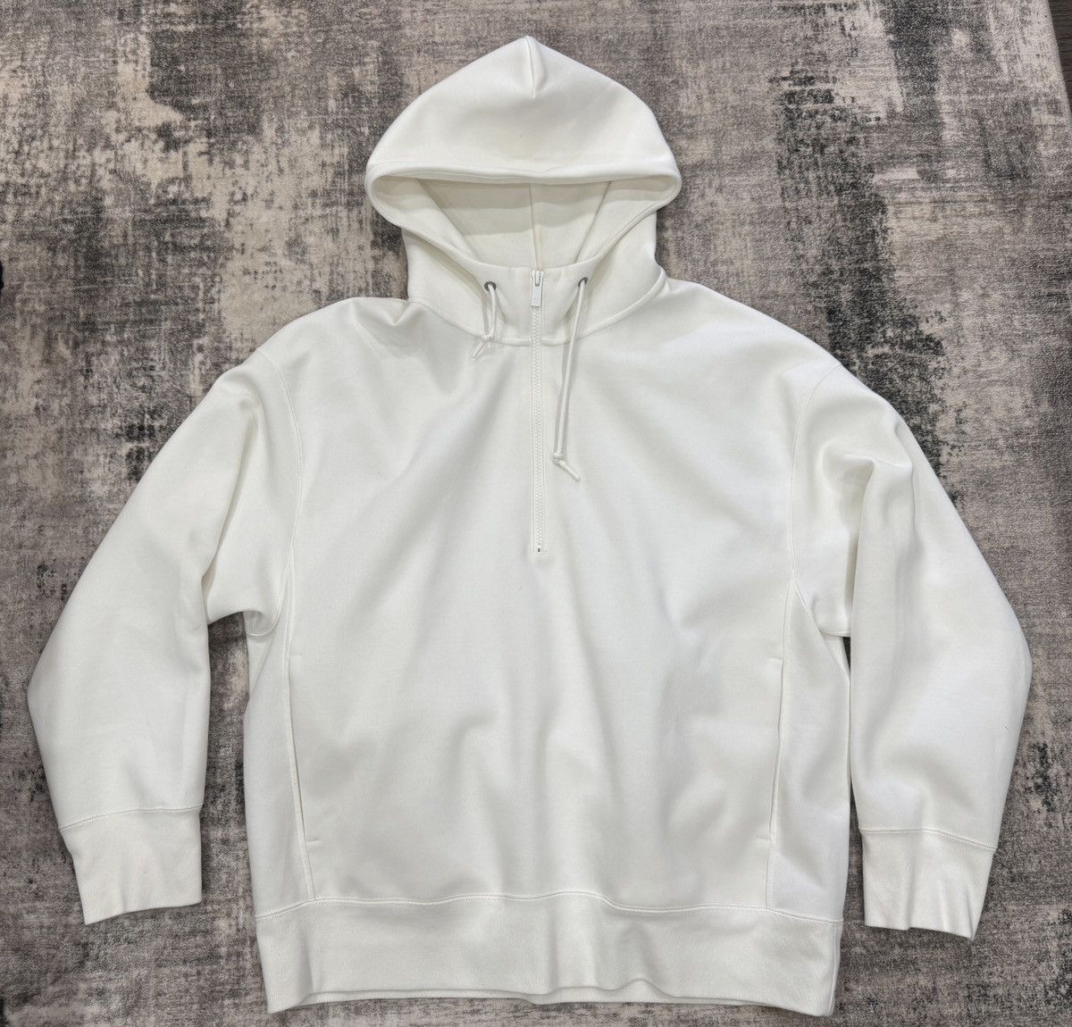 Jil Sander × Uniqlo Uniqlo Jil Sander +J DRY Sweat Quarter-Zip Pullover Hoodie Size US M / EU 48-50 / 2 - 2 Thumbnail