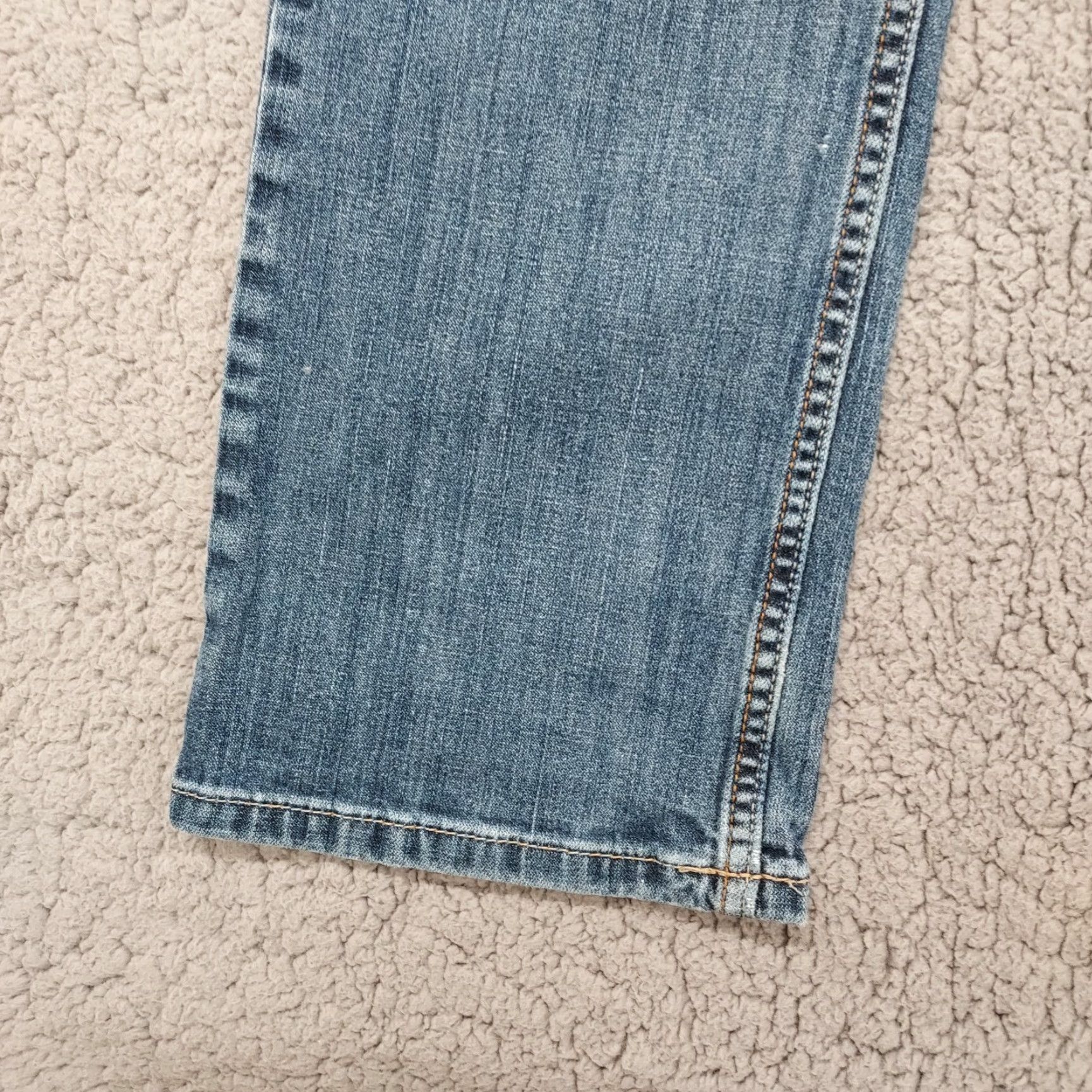 Denime Cinch Jeans Mens 26 x 30 Denim Blue Straight Leg Silver Label MB98034006 Normal Condition 5-Pocket Design Regular Rise Size US 26 / EU 42 - 5 Thumbnail