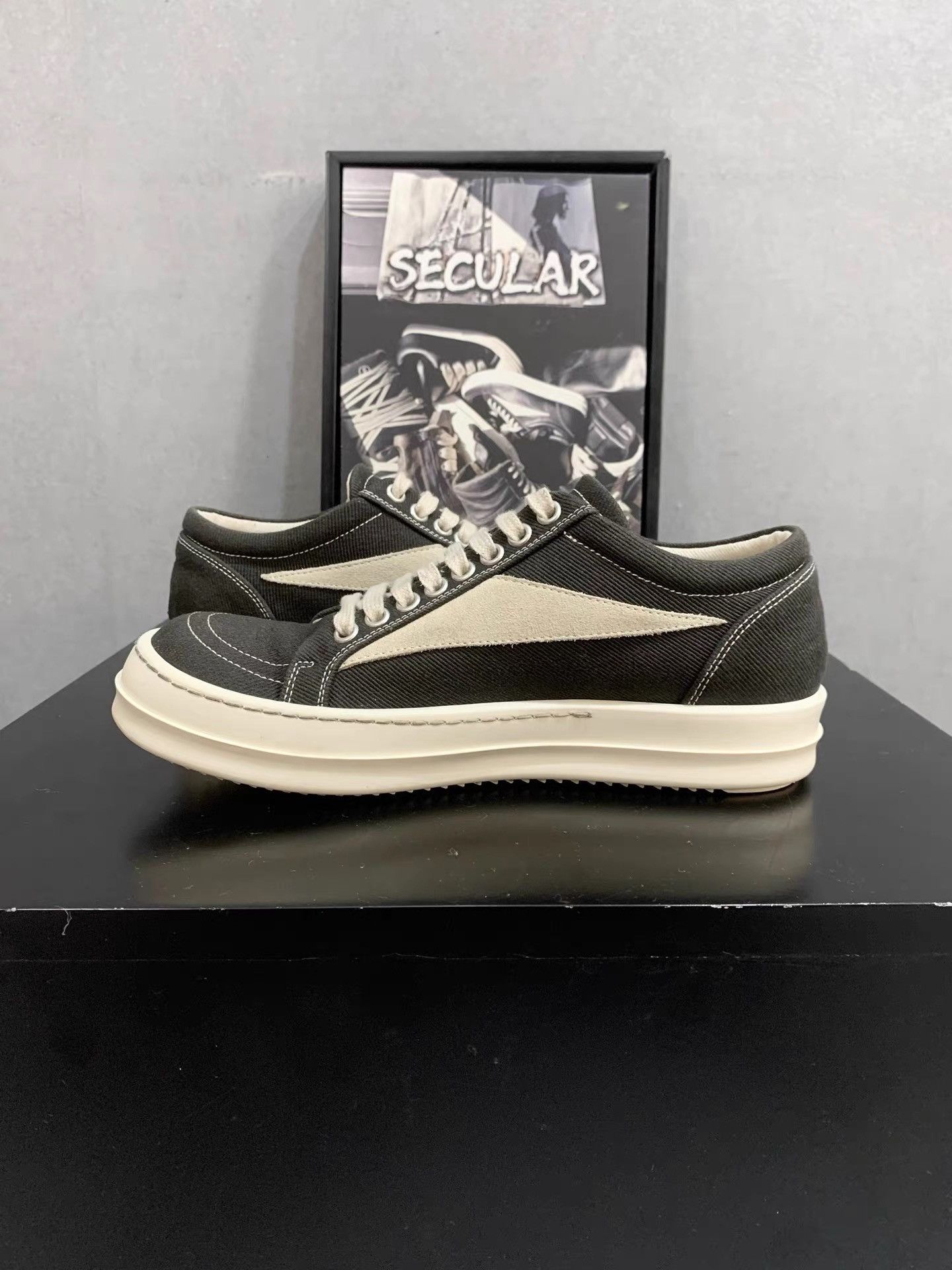 Rick Owens Rick Owens Infringement Vans Low-Top Sneakers K34 Size US 7 / IT 37 - 6 Thumbnail