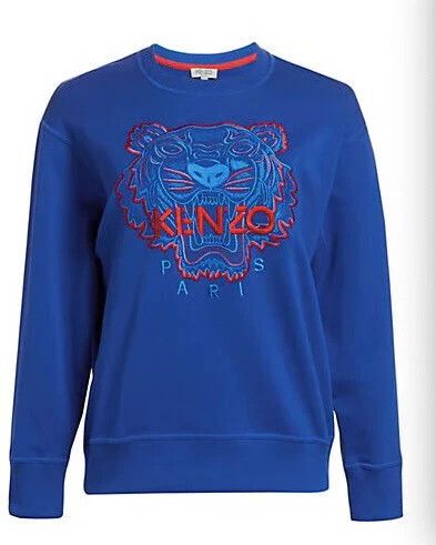Kenzo KENZO Blue tiger head embroidery hoodie Size S / US 4 / IT 40 - 7 Thumbnail