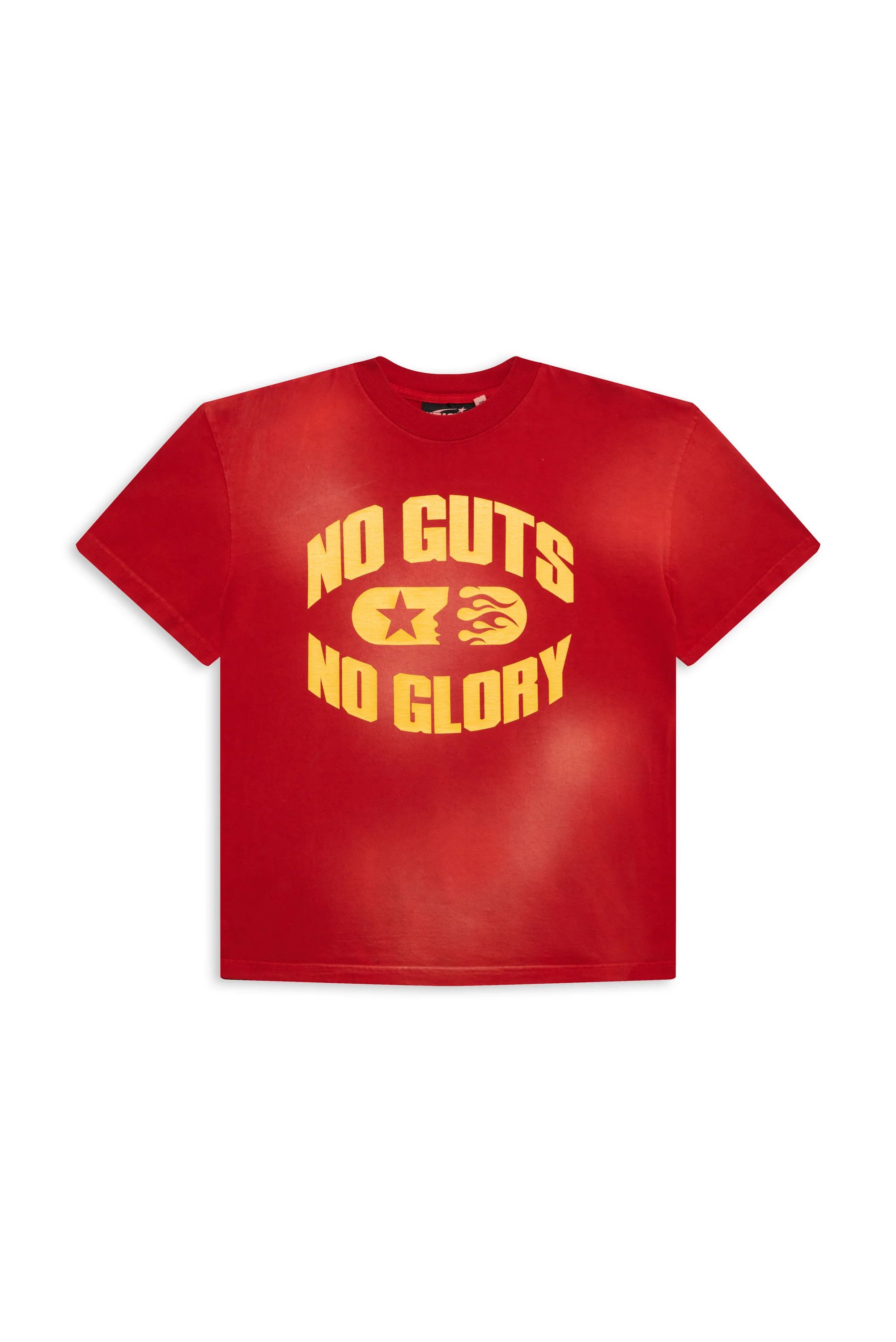 image of Hellstar Sports No Guts No Glory T-Shirt (Red), Men's (Size XL)