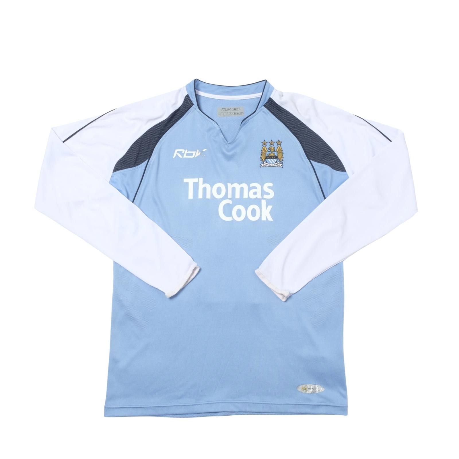 Reebok 2006/07 Manchester City Home Shirt Reebok Distin (M) Size US M / EU 48-50 / 2 - 2 Thumbnail