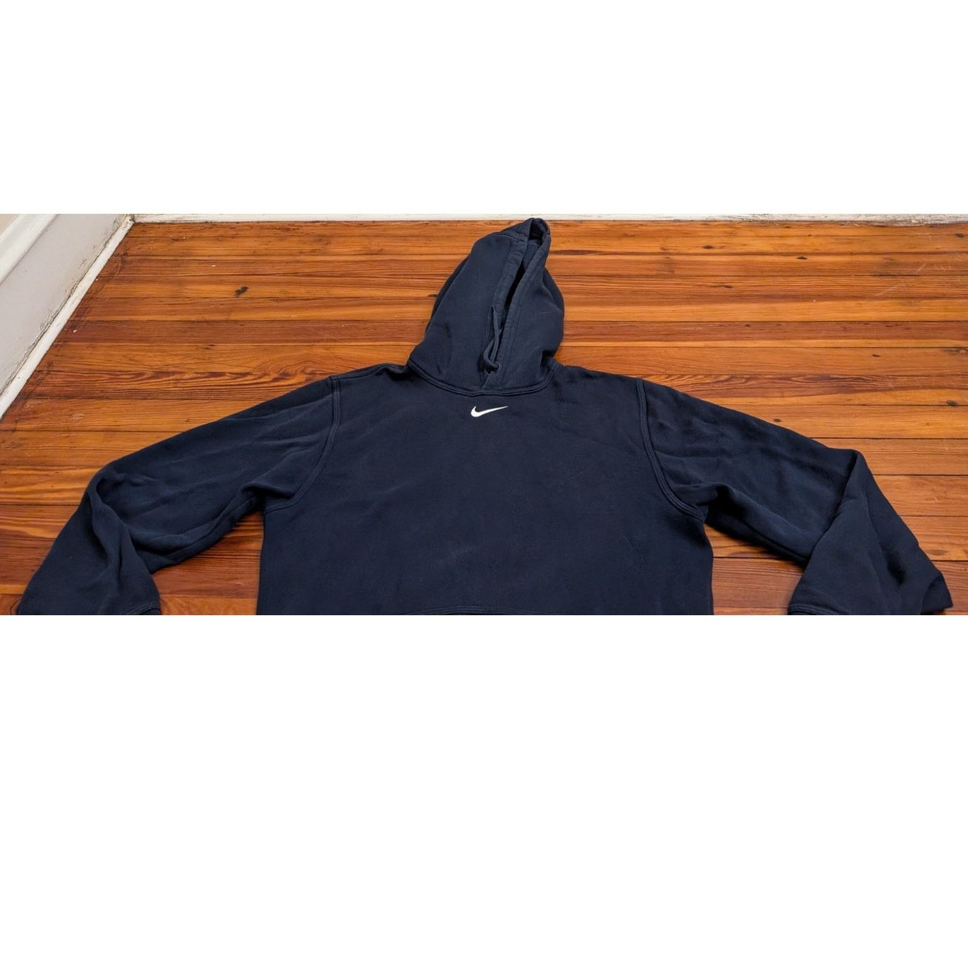 Nike Nike Blue Mens Small Center Swoosh Hoodie Size US S / EU 44-46 / 1 - 4 Thumbnail