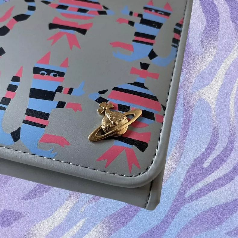 Vivienne Westwood Cat rare Saturn wallet