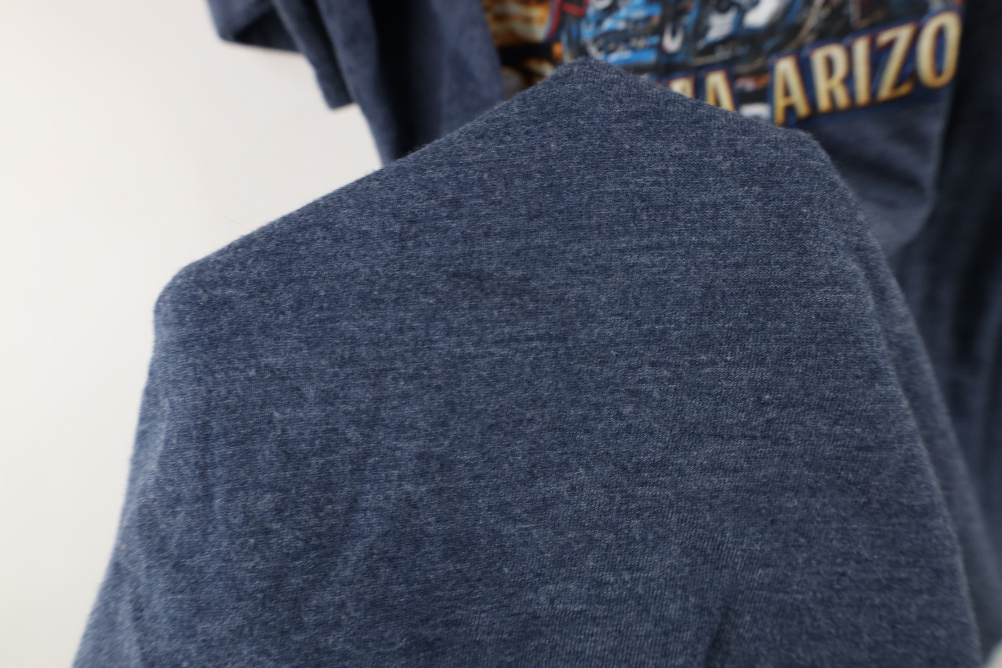 Harley Davidson × Vintage Y2K Harley Davidson Tribal Eagle Fire Flames T-Shirt Blue Size US L / EU 52-54 / 3 - 11 Thumbnail