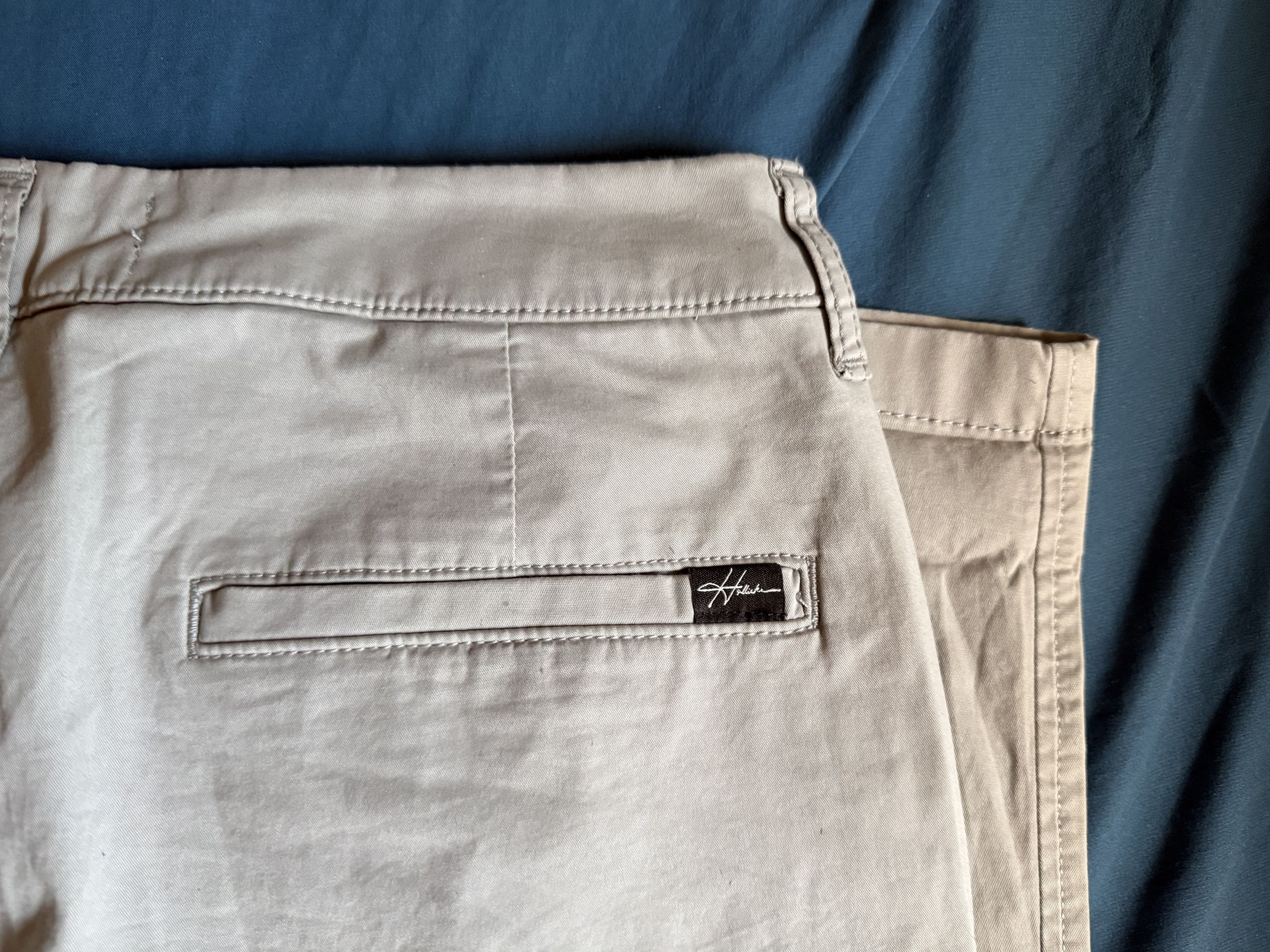 Hollister Hollister Skinny Chino Pants Epic Flex Stretch 32x30 (GREY) Size US 32 / EU 48 - 4 Thumbnail
