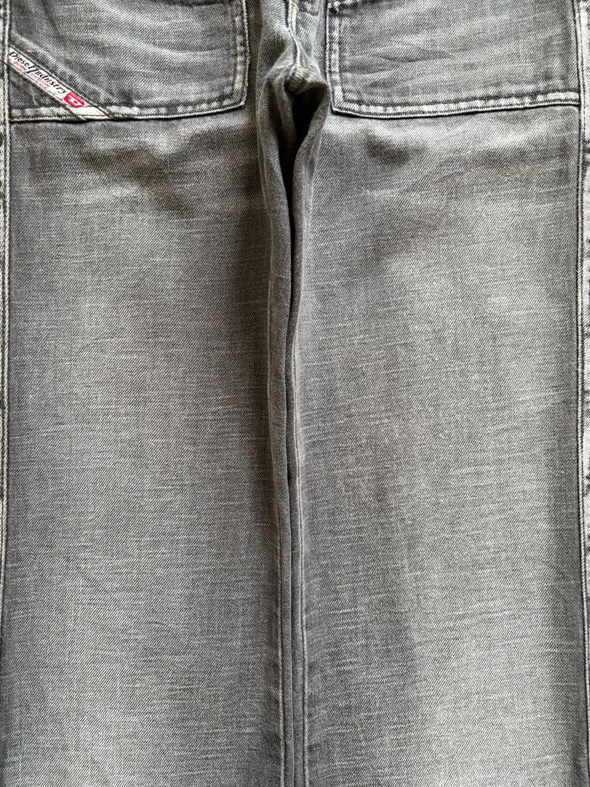 Designer × Diesel Vintage Italian Diesel Faded Wash Bush Pant Flare Jeans Size US 27 - 5 Thumbnail