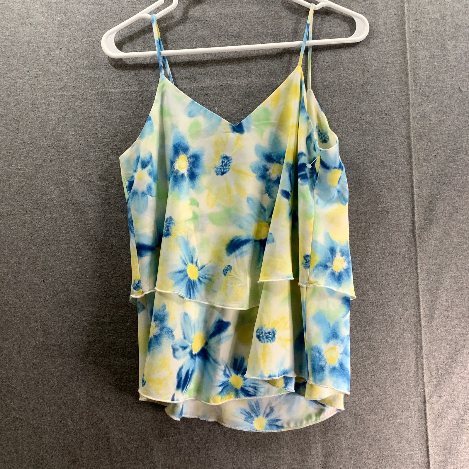 Other Flower Tank Top Women Small Yellow Color Summer Size S / US 4 / IT 40 - 2 Thumbnail
