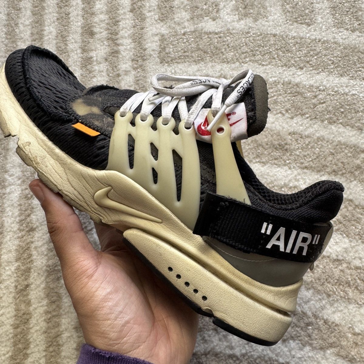 Nike × Off-White × Virgil Abloh Nike x Off White Presto “The Ten” - Size 9 Size US 9 / EU 42 - 8 Thumbnail