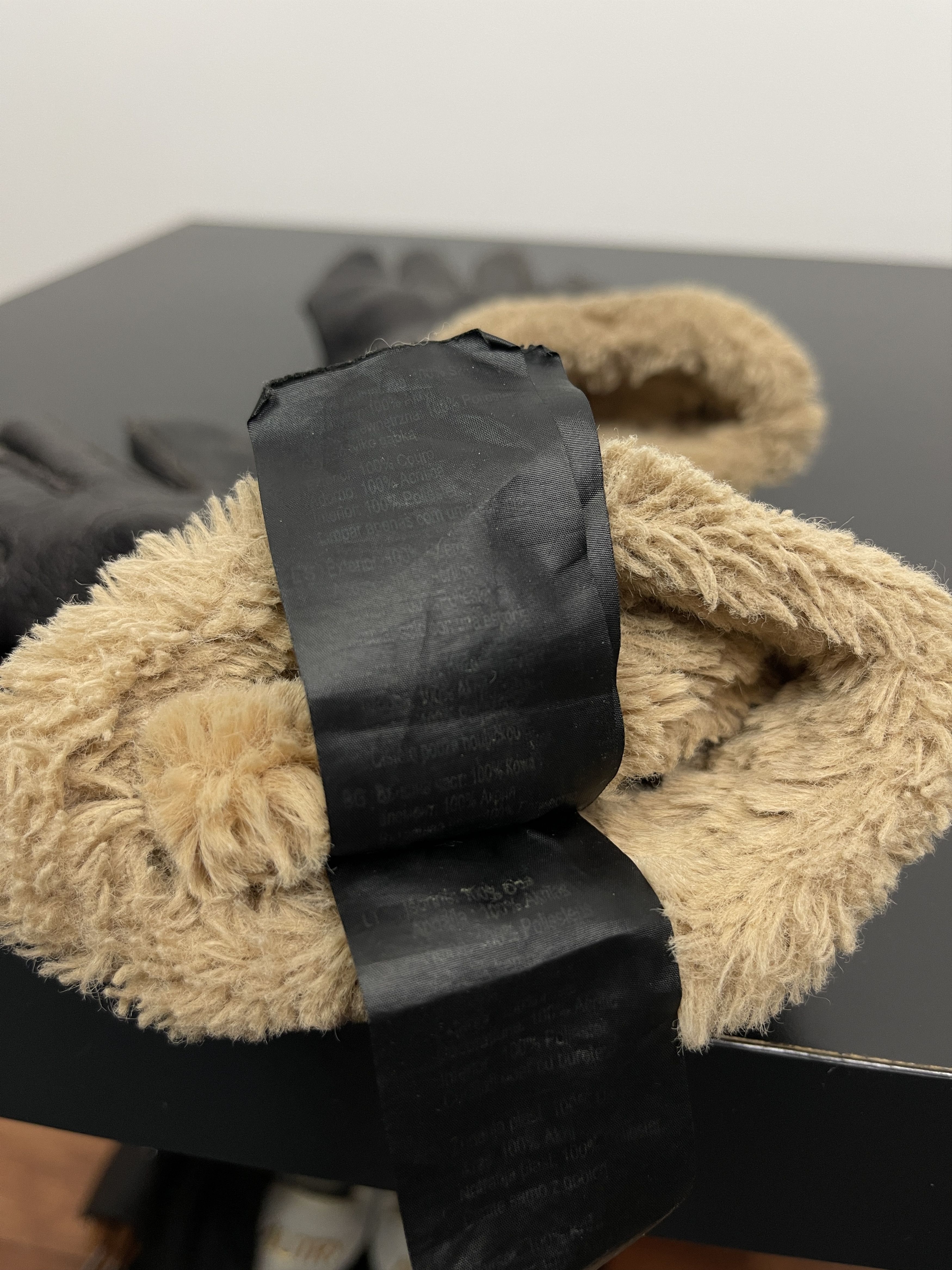 Barbour Barbour leather gloves XL black Textured Size ONE SIZE - 10 Thumbnail