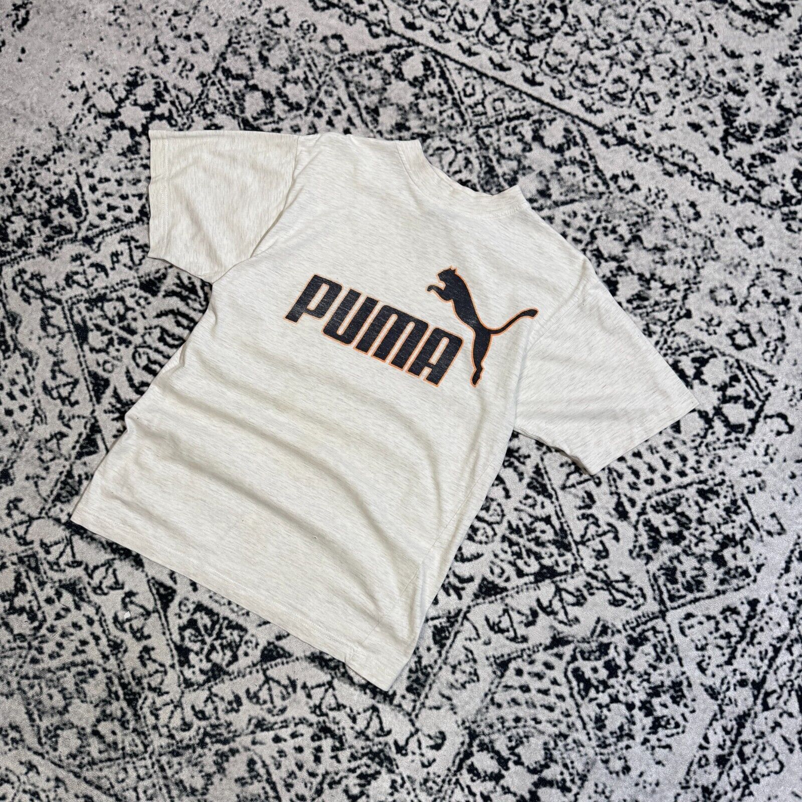 Puma × Vintage Vintage Puma Gray Cotton T-Shirt Size S Y2K 90s Sport Size US S / EU 44-46 / 1 - 2 Thumbnail