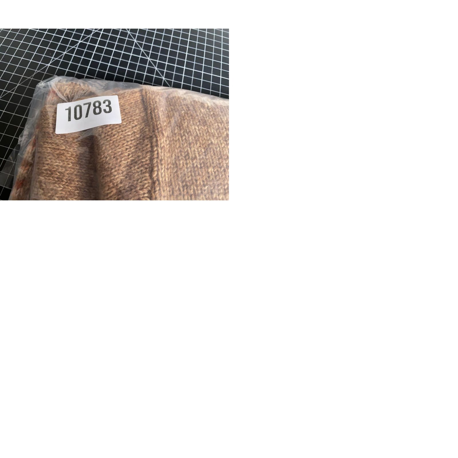 Vintage VINTAGE Mohair Blend Open Cardigan Women's Small Brown Striped Fuzzy Knit Sweater Size S / US 4 / IT 40 - 9 Thumbnail