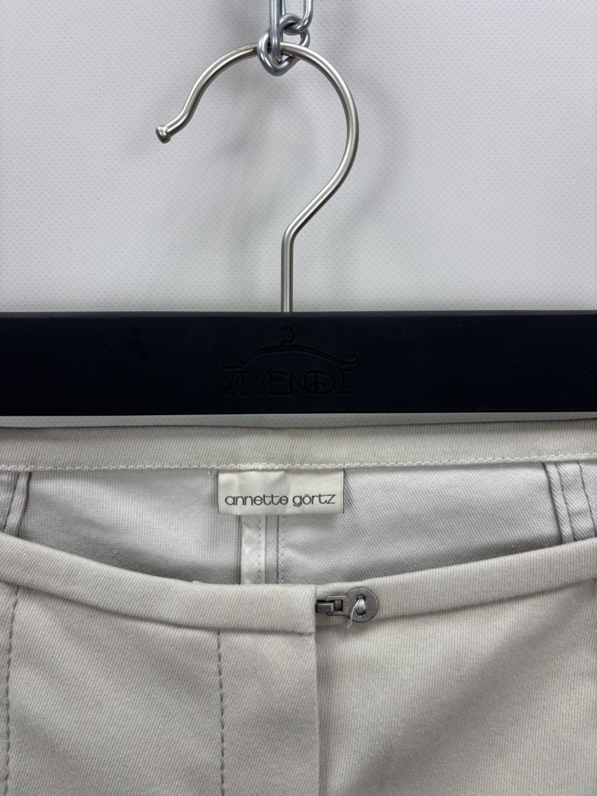 Annette Gortz Womens pants Annette Gortz Size 34 Color Gray Size 24" / US 00 / IT 34 - 8 Thumbnail