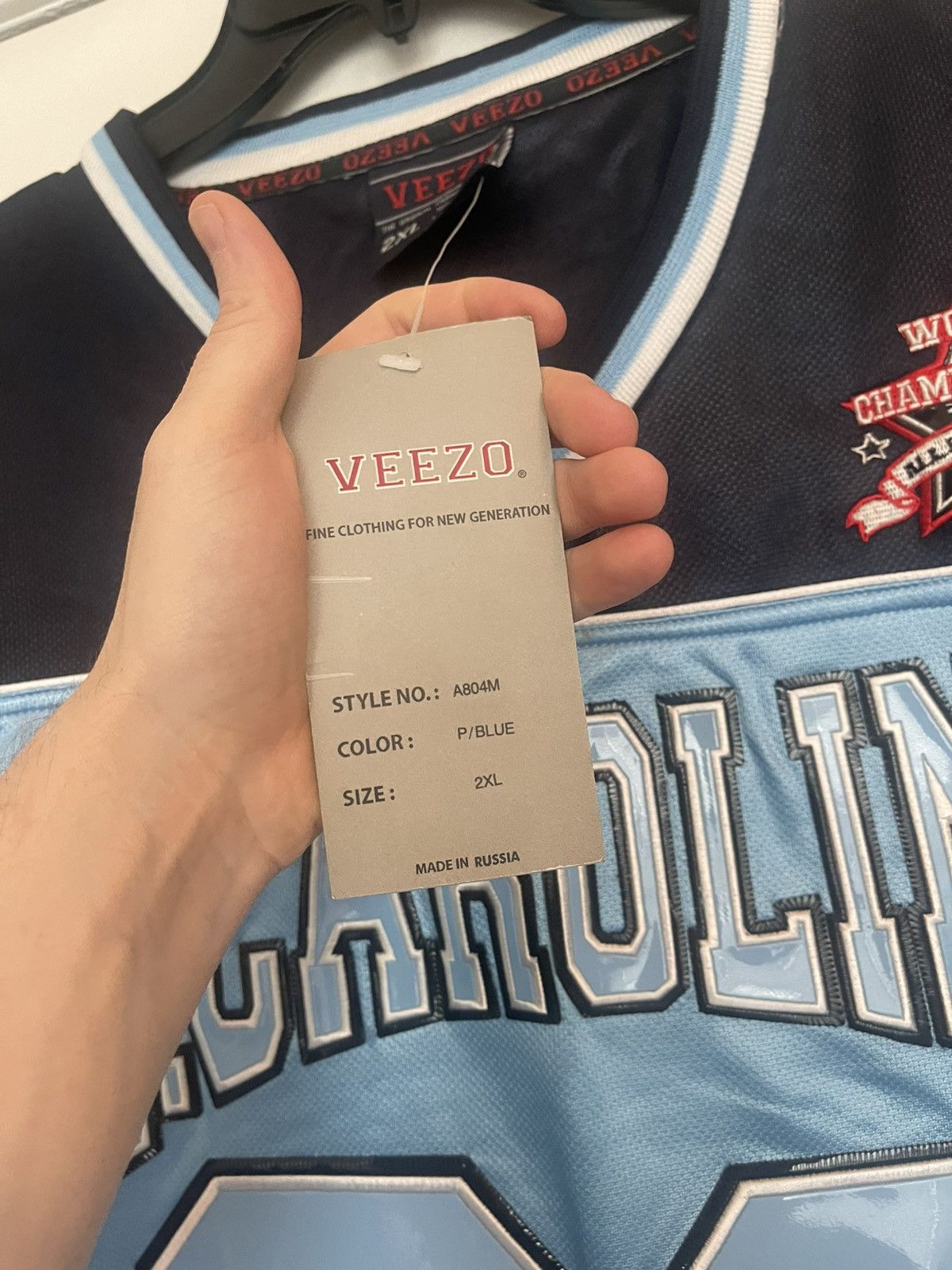 Vintage VTG Veezo Shirt Men's 2XL N. Carolina 03 All Star Size US XXL / EU 58 / 5 - 4 Thumbnail