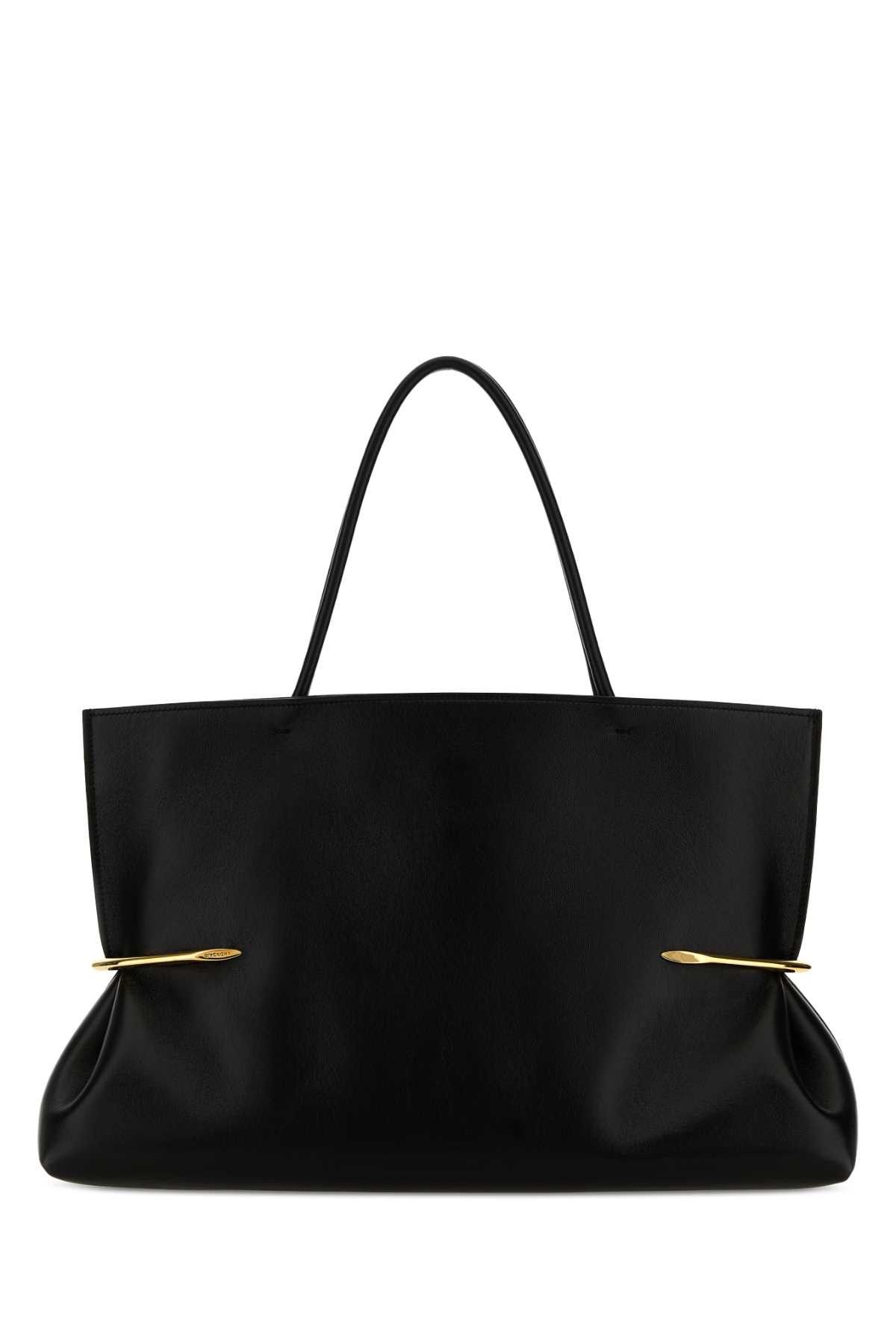 Givenchy Black Leather East West Shoulder Bag Size ONE SIZE - 1 Thumbnail