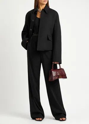 Balenciaga o1y0625 Wool Jacket in Black Size M / US 6-8 / IT 42-44 - 4 Thumbnail