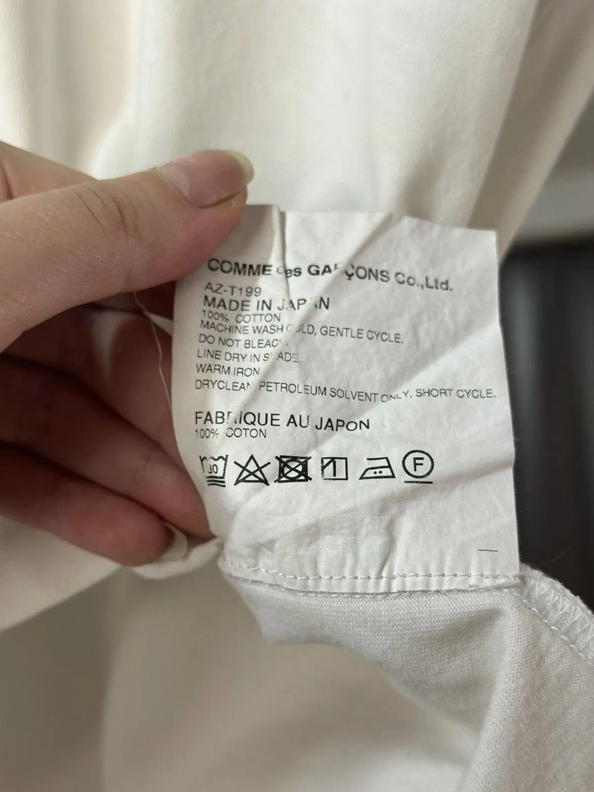 Other Comme des Garcons PLAY CDG Heart With Blue Eyes T-shirt Size L / US 10 / IT 46 - 16 Thumbnail