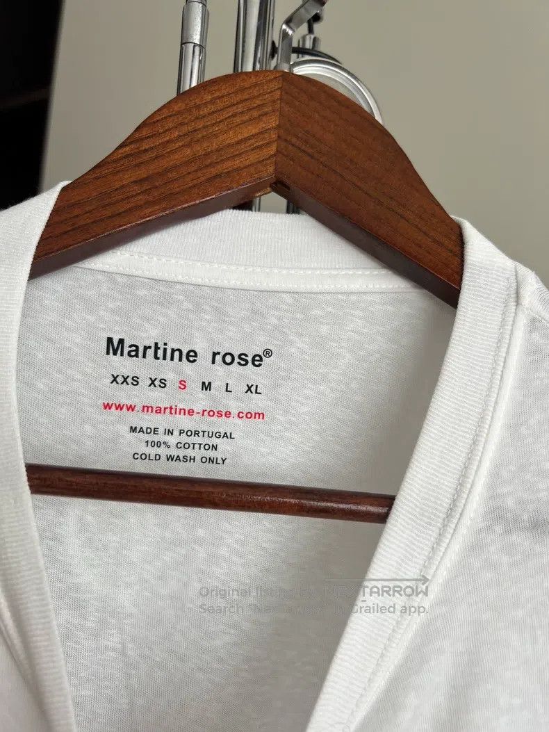 Martine Rose Martine Rose Rabbit loose T-shirt Size US S / EU 44-46 / 1 - 4 Thumbnail