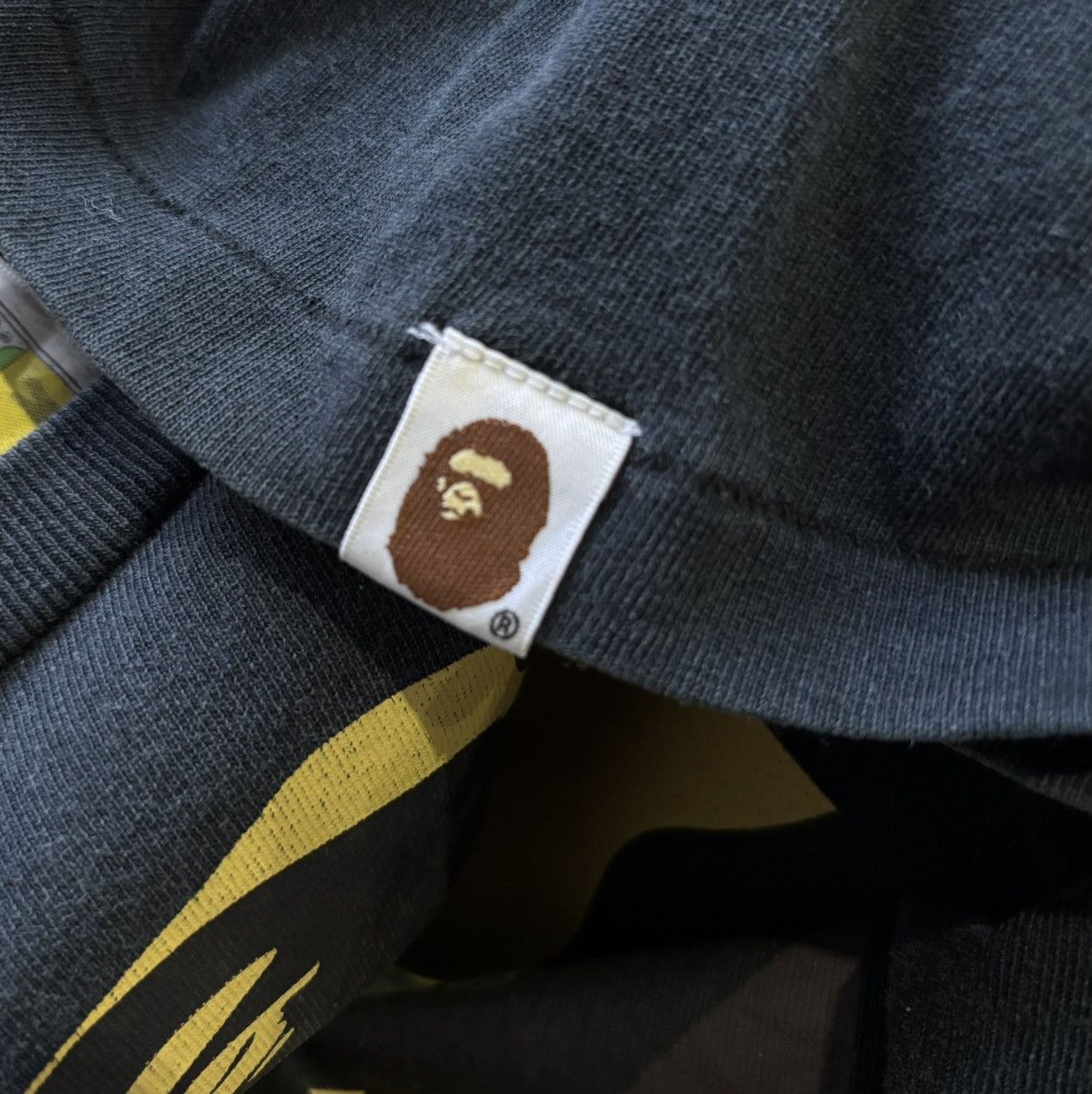 Bape A Bathing Ape (BAPE) 1st Camo Big Ape Mirrored Head Tee Size US M / EU 48-50 / 2 - 8 Thumbnail