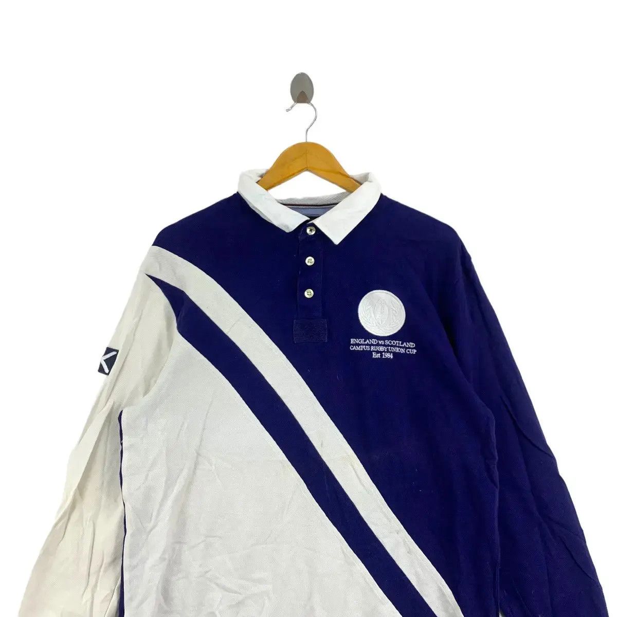 Zara ZARA MAN England Vs Scotland Campus Rugby Union Cup Est 1984 Size US XXL / EU 58 / 5 - 3 Thumbnail
