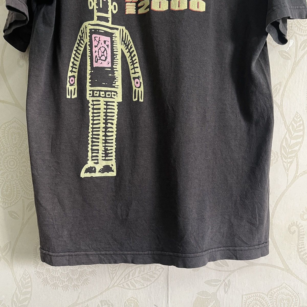 Band Tees × Vintage Distressed Faded Black Powerman 5000 TShirt Copyright 1999 Size US M / EU 48-50 / 2 - 13 Thumbnail