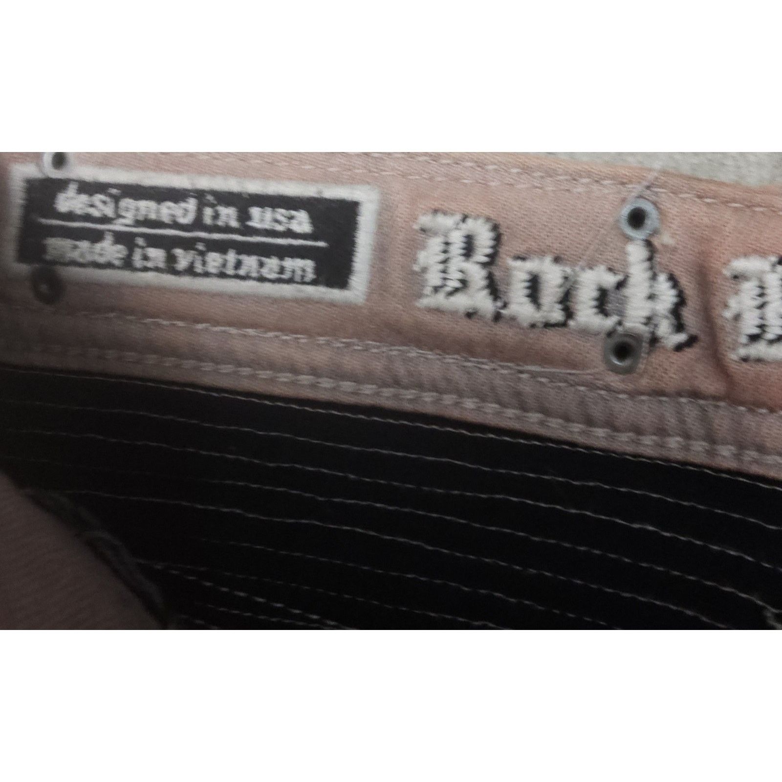 Rock Revival Rock Revival Moto Skinny Gaby Zipper Pockets Distressed 26 Size 26" / US 2 / IT 38 - 6 Thumbnail