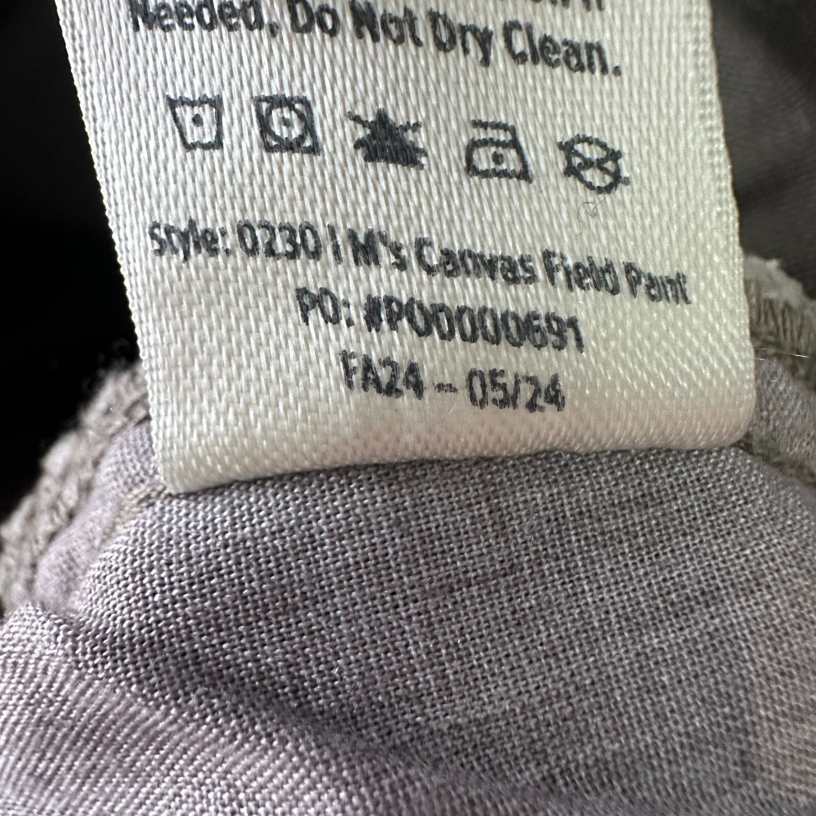 Other Free Fly Canvas Field Pants Men’s 36 x 32 Olive Green Cotton Size US 36 / EU 52 - 7 Thumbnail