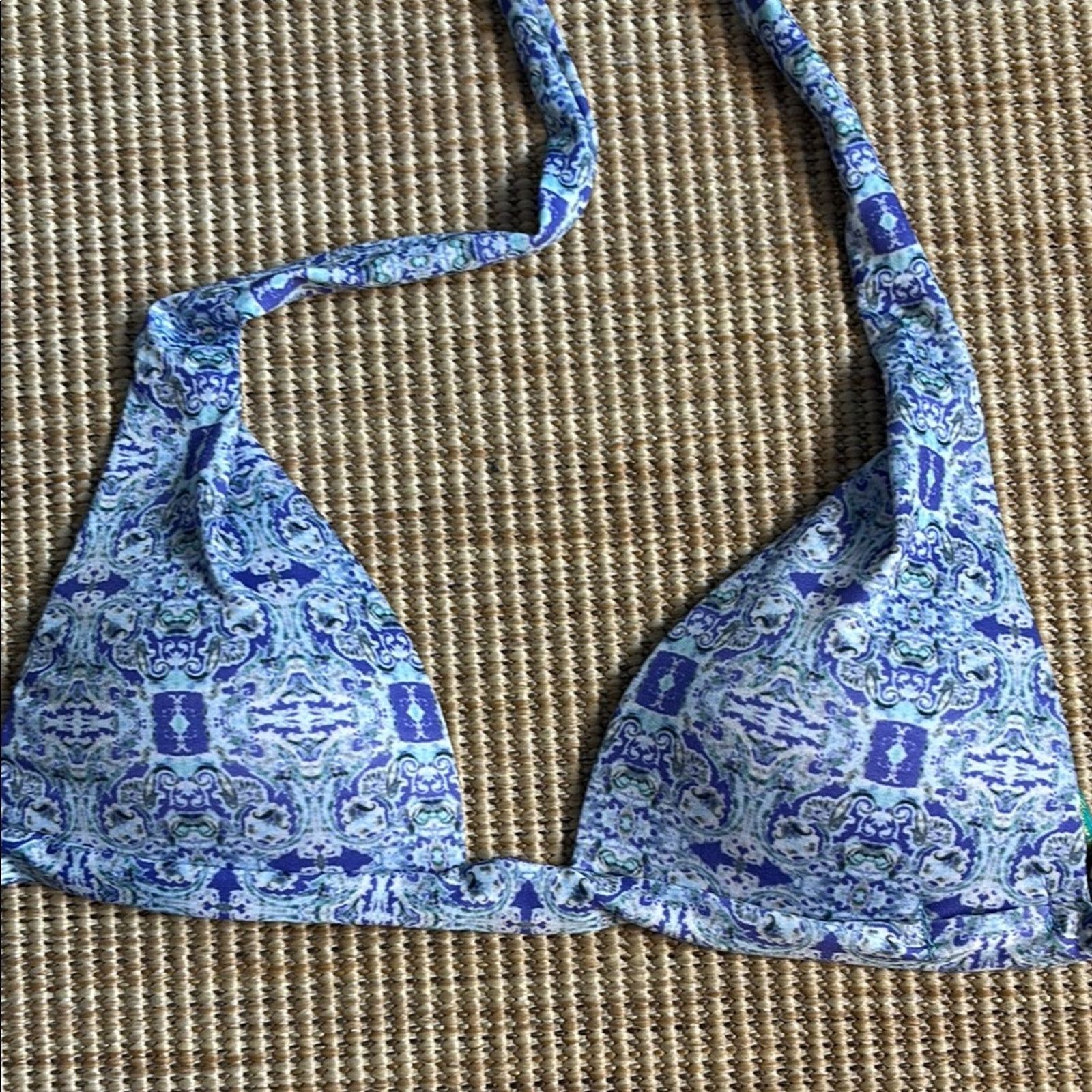 Other NWT Antica Sartoria Positano Purple Patterned Bikini Set S Size ONE SIZE - 3 Thumbnail