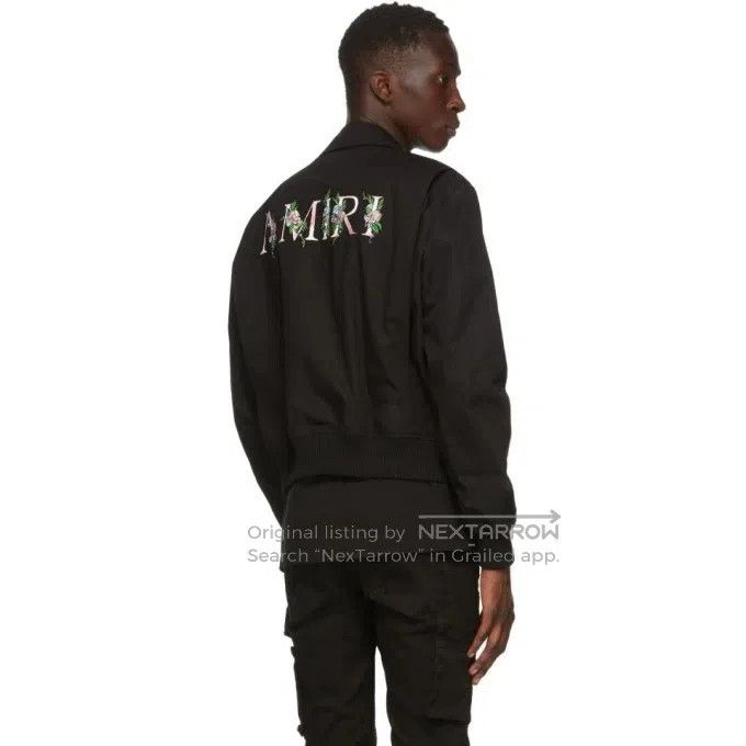 Amiri Size L Embroidered jacket