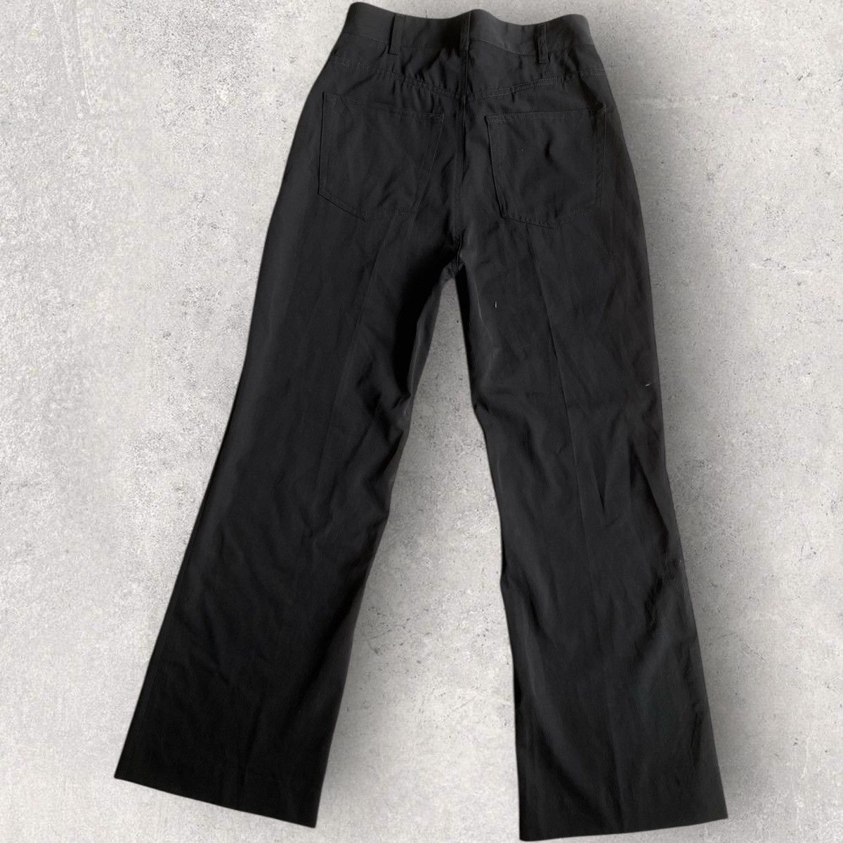 Balenciaga SS21 Stretch Wool Tailor Bootcut Trousers Size 27" / US 4 / IT 40 - 3 Thumbnail