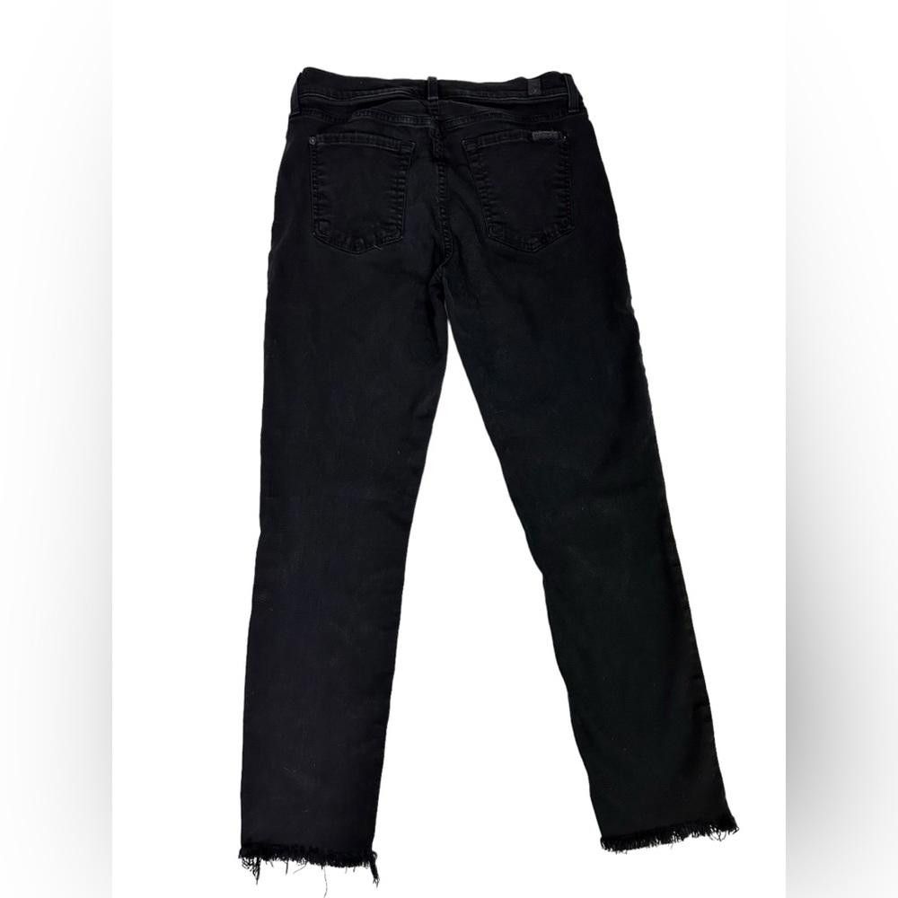 7 For All Mankind 7 For All Mankind l Roxanne Low Rise Cropped Jeans Size 28 Size 28" / US 6 / IT 42 - 3 Thumbnail