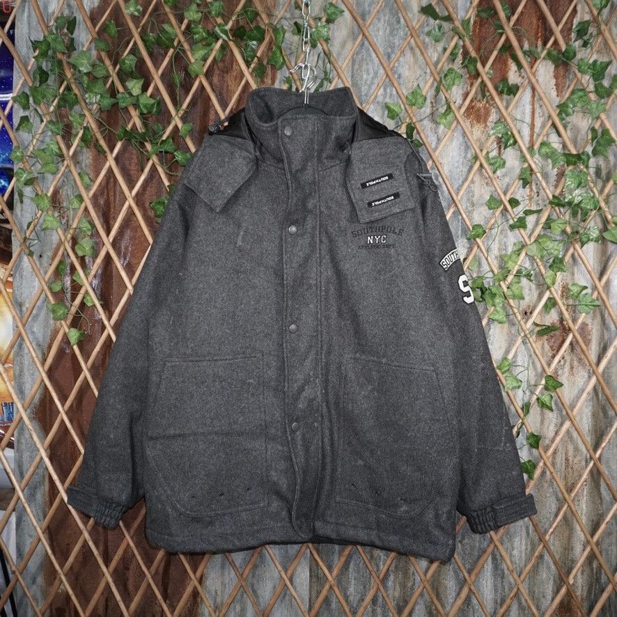 Southpole Vintage Y2K South Pole NYC embroider cargo 00s heavy jacket Size US XXL / EU 58 / 5 - 1 Thumbnail