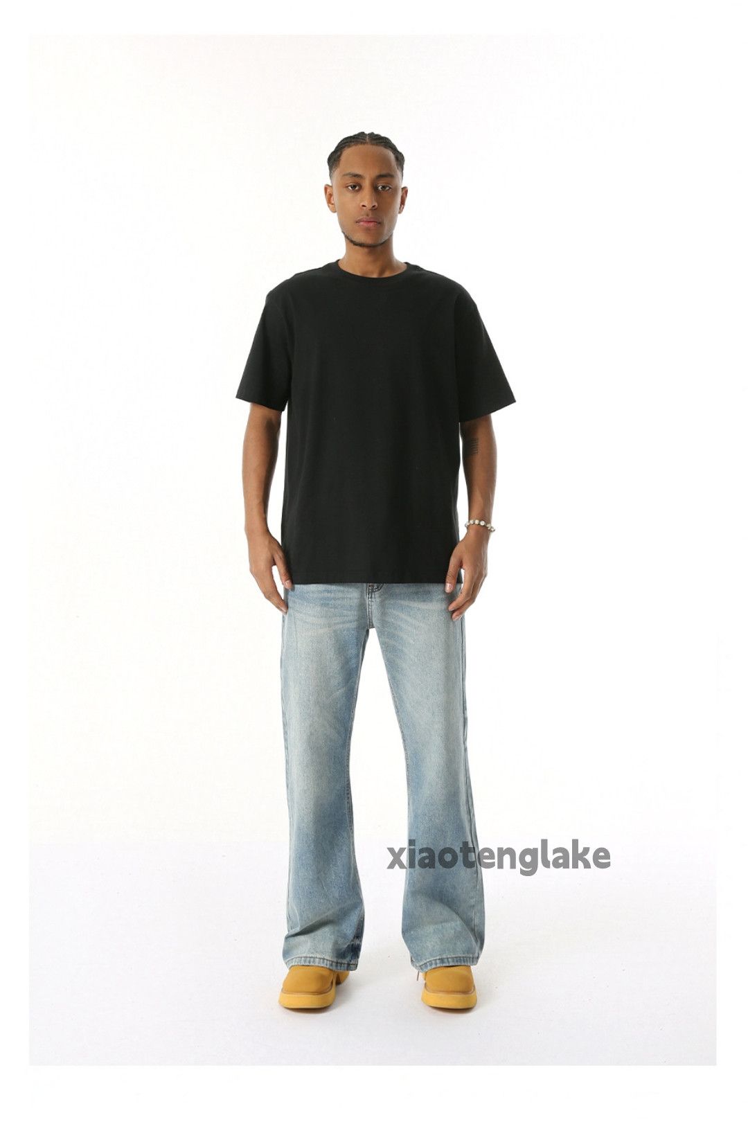 Jean xz vintage washed faded cleanfit yuppie bootcut jeans Size US 33 - 6 Thumbnail