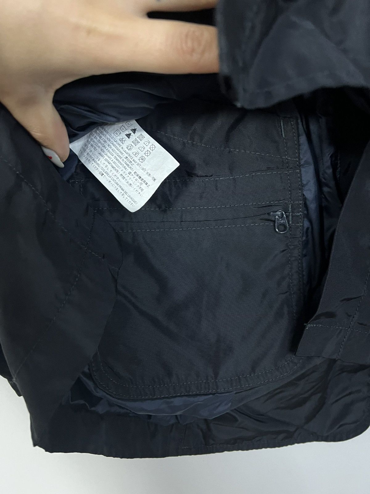 Woolrich Woolen Mills Black woolrich trench raincoat coat L Size L / US 10 / IT 46 - 7 Thumbnail