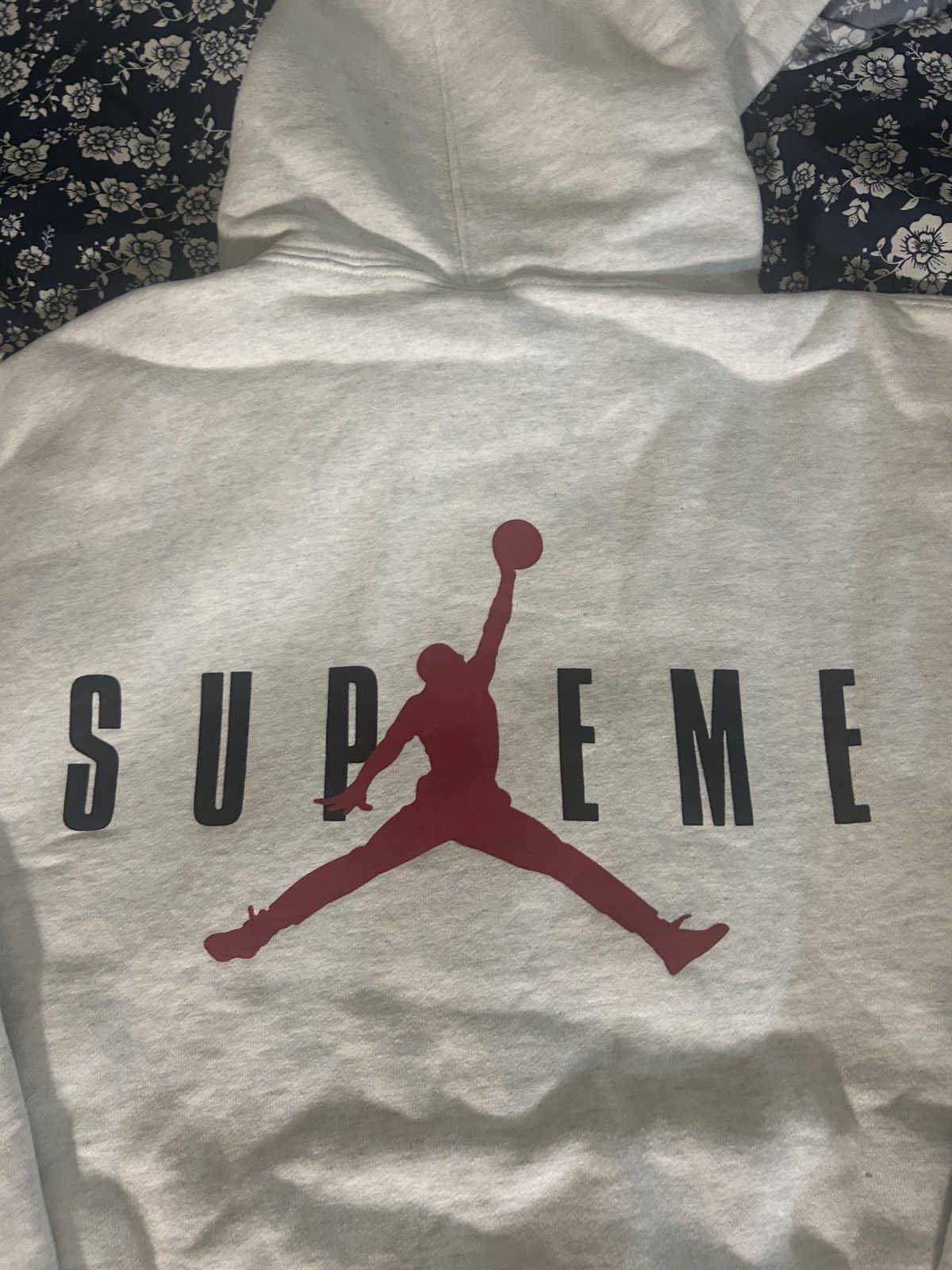 Jordan Brand × Supreme Supreme x jordan hooded sweatshirt logo Size US M / EU 48-50 / 2 - 2 Thumbnail